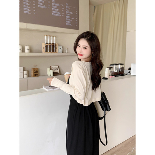 Improved model. Please look at the real Hepburn style high-end suit before placing an order. Summer new style, waist waist, and slimming.