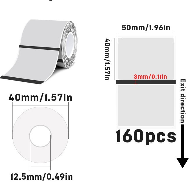 투명열 PET 50*40-160 투명
