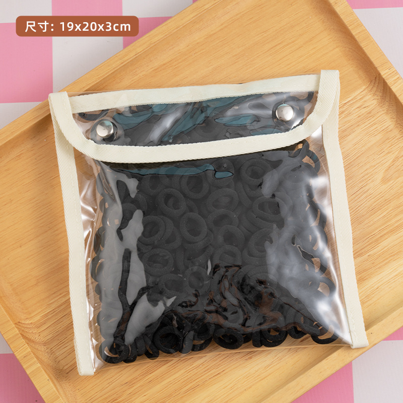 Niños de alta elasticidad cuerda de cabeza no daña cabello toallas de color anillo de cabello niñas correa de cabello bebé cabello anillo de cabello