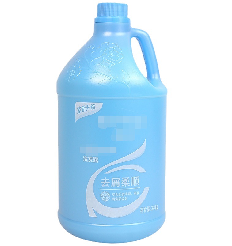 洗发沐浴二合一大桶装宾馆酒店发廊瓶，一款瓶身带花纹另一款没花