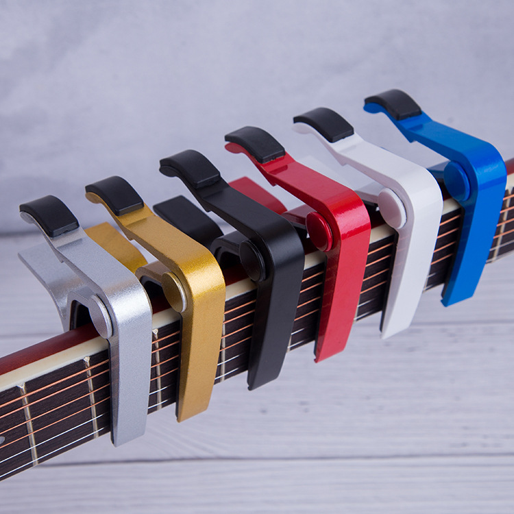 Folk guitar capo, electric acoustic guitar, ukulele transducer, classical guitar, aluminum alloy metal capo