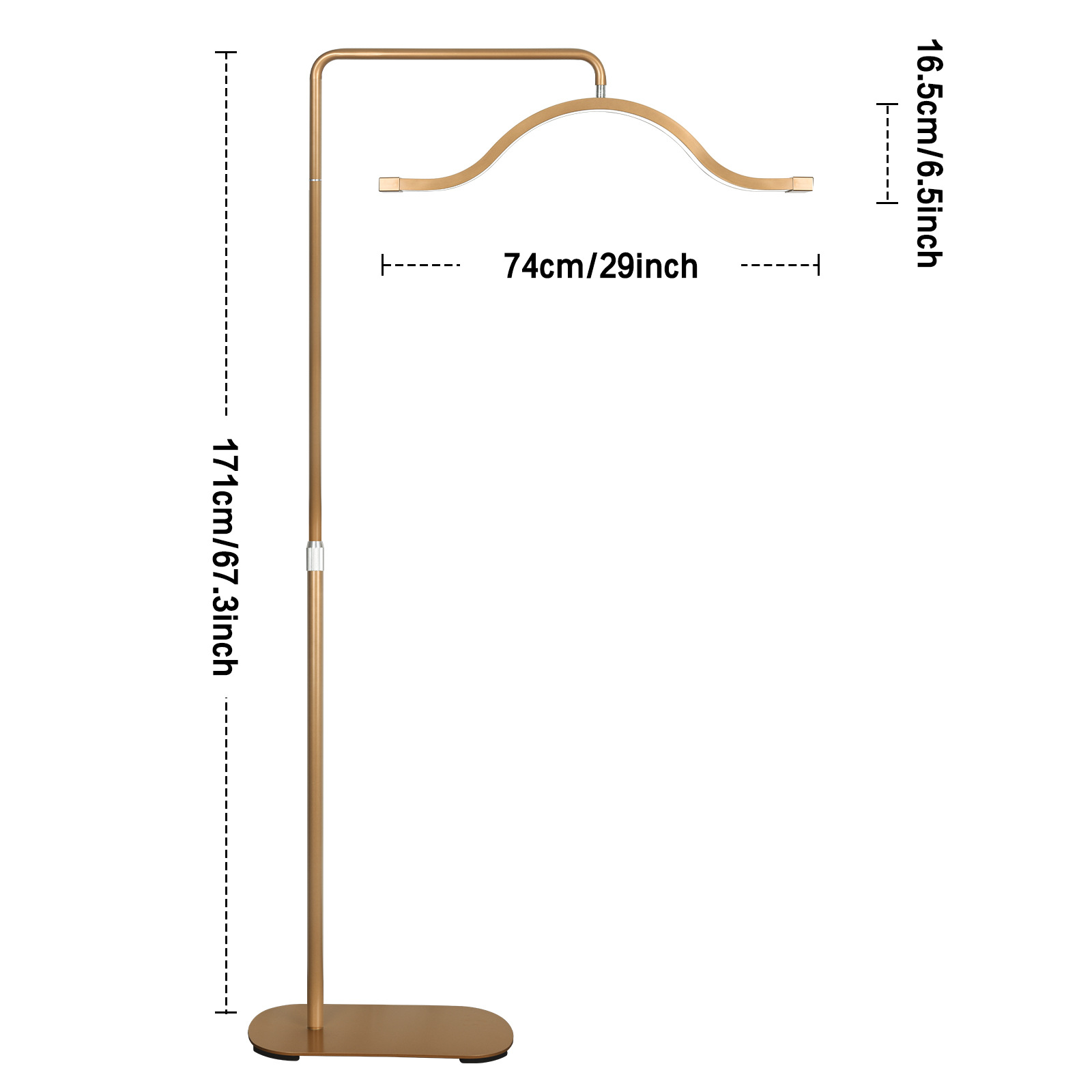 FOSOTO 45W Extensión de Pestañas Diamante Media Nube Luz de Luna