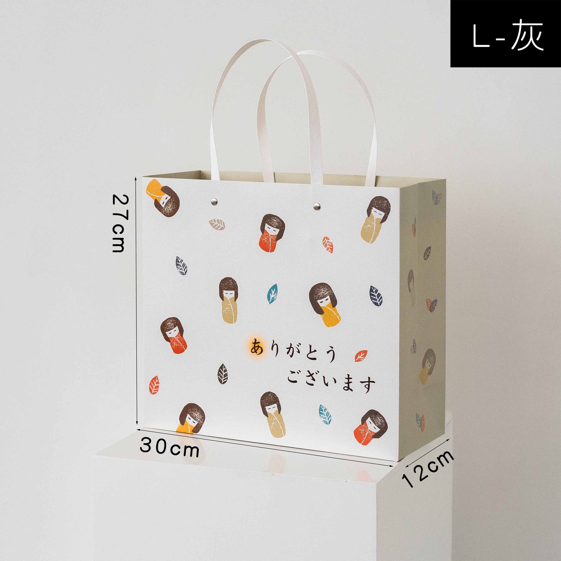 Ins estilo bolso de estilo japonés bolsa de regalo caja de almuerzo bolsa de almuerzo estudiante lindo bolso de embalaje de compras portátil