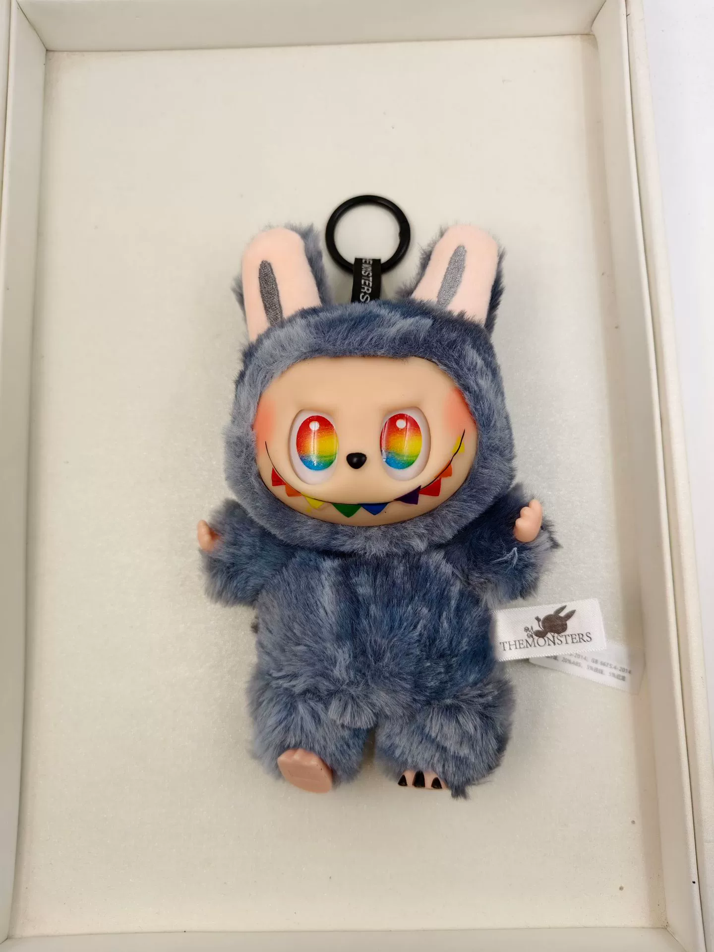 Слепой ящик плюш Labubu коллекционная игрушка, разнообразные цвета и стили, брелоки-ключницы в слепом мешочке