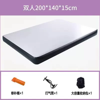 Outdoor Car-Mounted Inflatable Mattress, Thickened Vehicle-mounted inflatable bed - white-white-medium-size-20014015cm