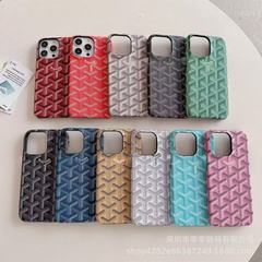 iPhone16Promax携帯電話ケースに適したトレンディなブランドの犬の歯ハーフパックApple 15/14/13/12/11携帯電話ケース