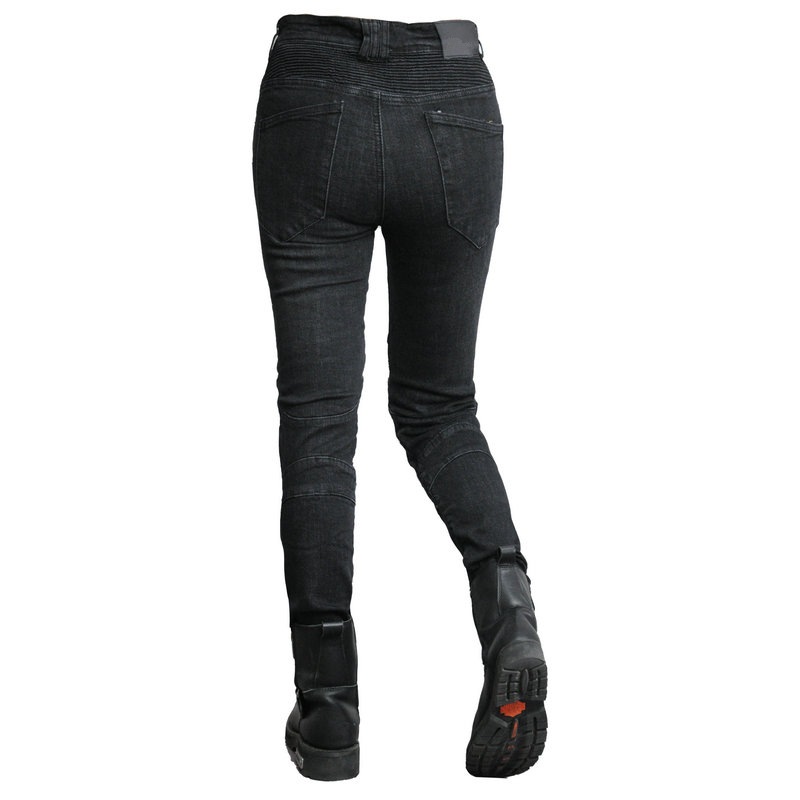 LOONG BIKER motocicleta jeans Mujer Caballero motocicleta pantalones retro anti-caída pantalones alargados equipo de protección