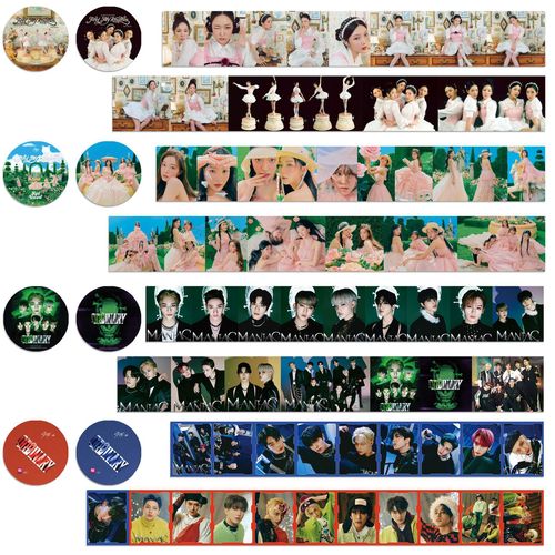 Stray Kids Album Merch Diary Tape Red Panda Cute Sticker