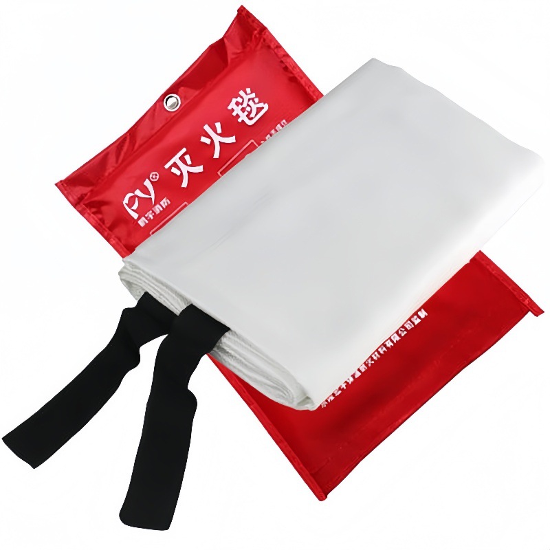 灭火毯家用耐高温玻璃纤维防火布阻燃多尺寸户外消防防火毯家