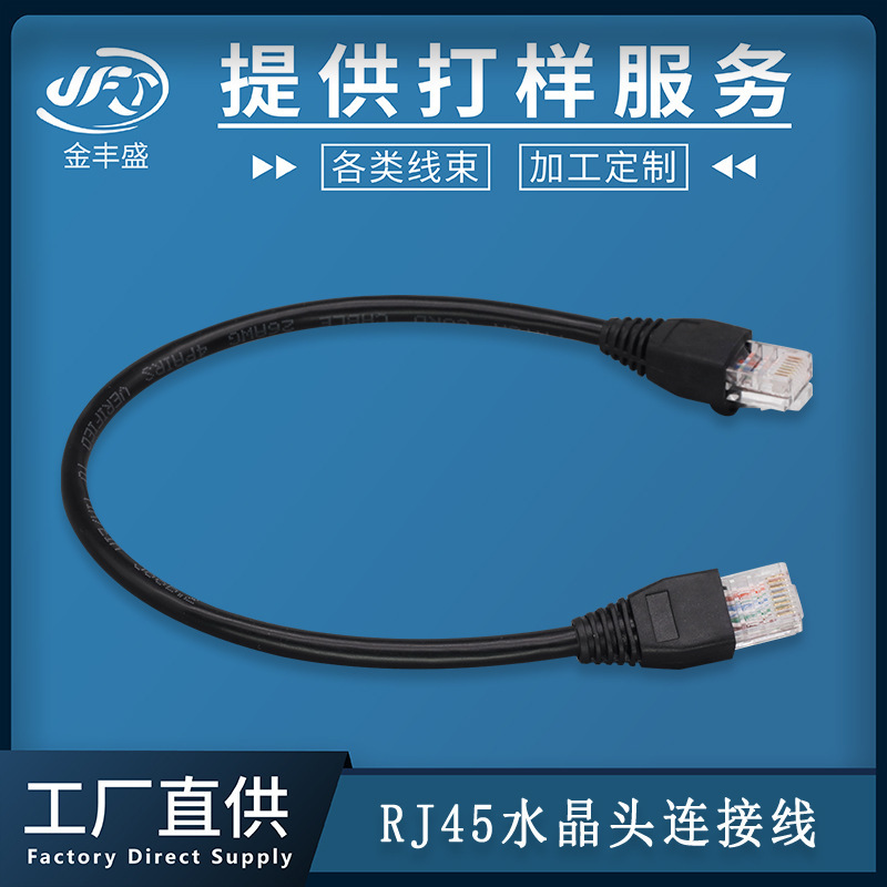 Customized Category 5E Shielded Network Cable Rj45 Network Cable Extension Cable 8-Core Crystal Head Signal Cable High-Speed Connection Cable Customized Category 5E Shielded Network Cable Rj45 Network Cable Extension Cable 8-Core Crystal Head Signal Cable High-Speed Connection Cable