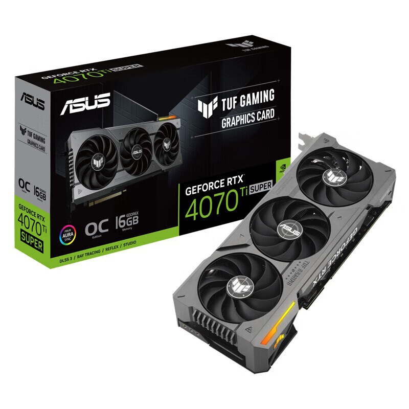 E-Sports Gaming Graphics Card Suitable for Asus Rtx4070Tis 16g Server Graphics Card to Deploy Deepseek Computing Power