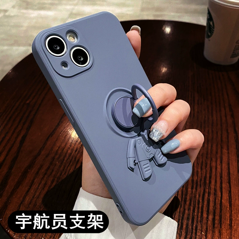 Совместимый iPhone 15 Apple, космическая трубка, чехол, силиконовый астронавт, защитный чехол, 15 Pro Max, iphone