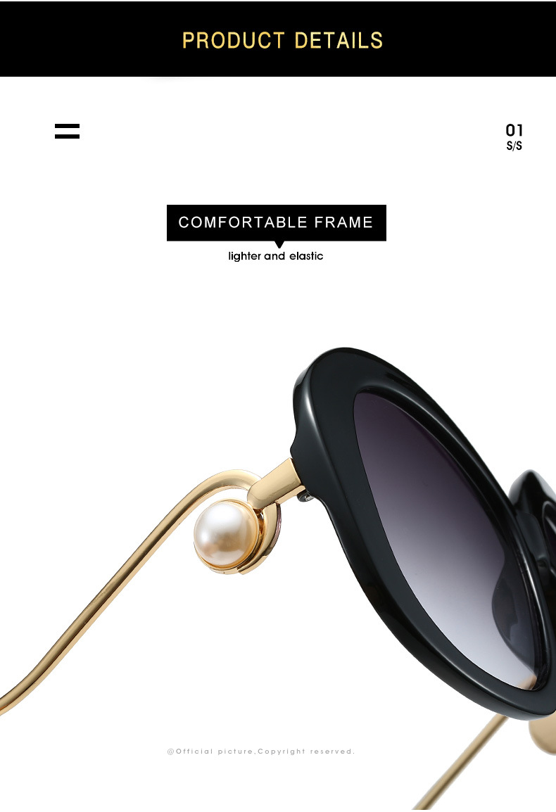 60g Weight Full Frame Glasses Structure Sunglasses Classification Ac, UV400 Protection Lens Material Round Frame Glasses Style Outdoor, Travel Occasion Color Block Pattern All Seasons Season Women's Gender Vacation, Simple Style Style Vacation Simple Style Color Block Ac UV400 Protection Round Frame Full Frame Women's Sunglasses 7