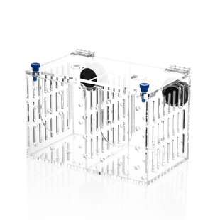 Magnetic Strong Magnetic Version Double Grids Small with Front Door Sunroof Acrylic Isolation Box Magnet Version Fish Tank Multi-function Box
