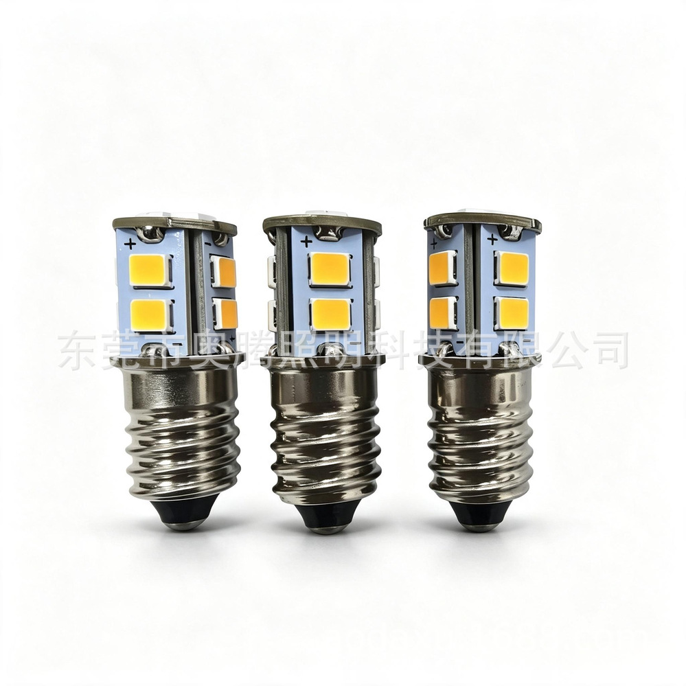 6.3V  10LED指示灯泡，E10 LED车灯，6V E10LED灯泡
