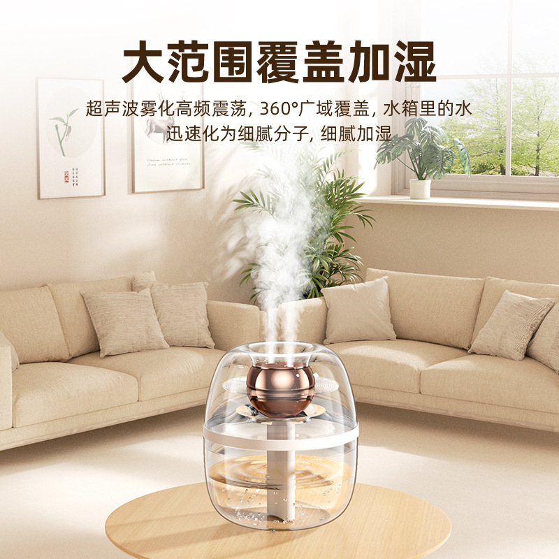 新品K30ダブルスプレー3L加湿器usb大容量家庭用静音寝室オフィスライトダブルスプレー加湿|undefined