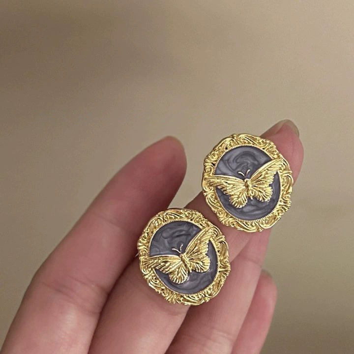 Серебряная игла, летние универсальные серьги с цветочным дизайном, стиль легкой роскоши, высокого качества, оптовая