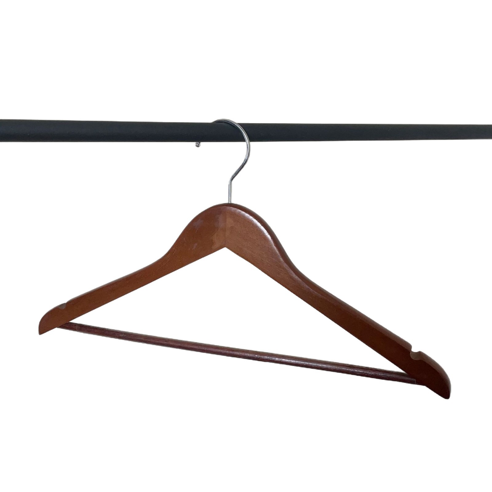 레트로 컬러 2cm 원형봉 옷걸이