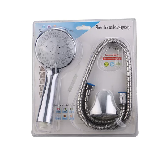 Shower Showers Blister Packaging Three-piece Set Pressurized Lotus Spray Head Bathroom Shower Handheld Set