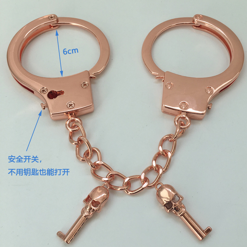 E 스타일 로즈 골드 두꺼운 미디엄 체인