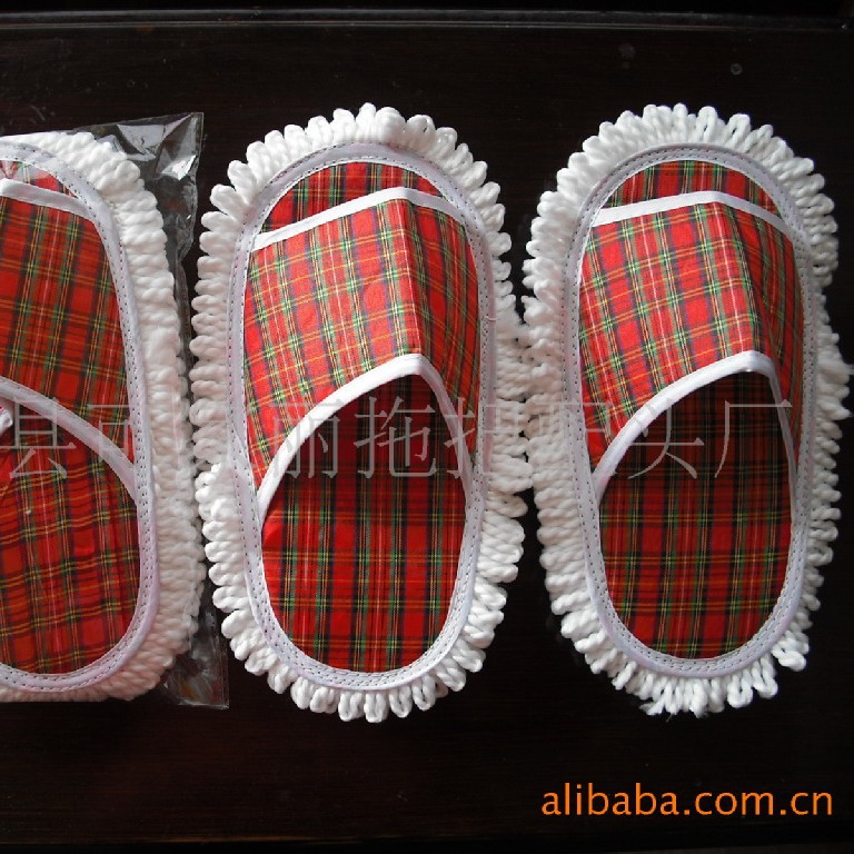 懒人拖鞋,清洁拖把头,擦地拖鞋,可拆卸拖鞋,超细纤维懒人拖布家用