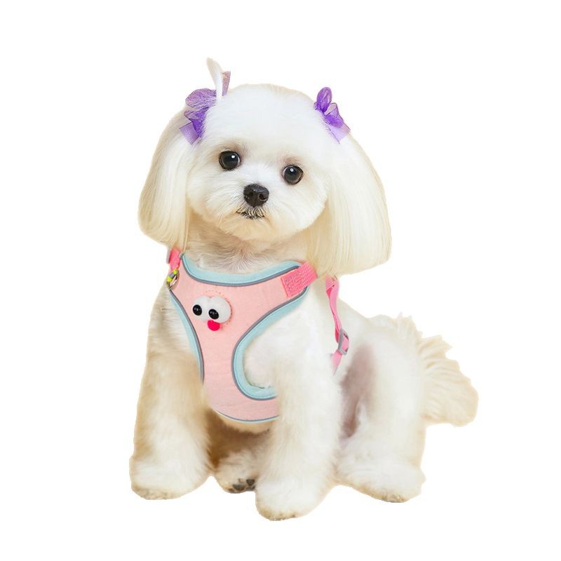 Cuerda de tracción para mascotas transfronteriza, correa para el pecho para perros, anti-liberación, cuerda de tracción para pasear perros, productos para mascotas para perros pequeños y medianos