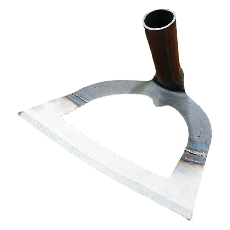 Мотыга для прополки Полая мотыга Утолщенное пильное полотно Стальная мотыга для прополки Артефакт Сельскохозяйственная мотыга с длинной ручкой Цельностальная большая стальная мотыга