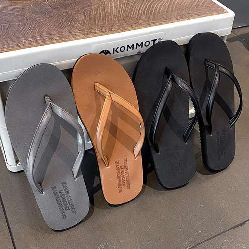 Summer Women's Flip-Flops: Casual Korean-Style Beach Sandals, Anti-Slip INS-Approved Outdoor Fashionable Open-Toe Slides