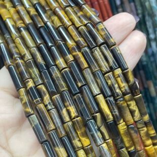 4X13MM �S����ʯ �A���ιܠ��� �ܹ��� ��Ȼ�댚ʯ���� Beads