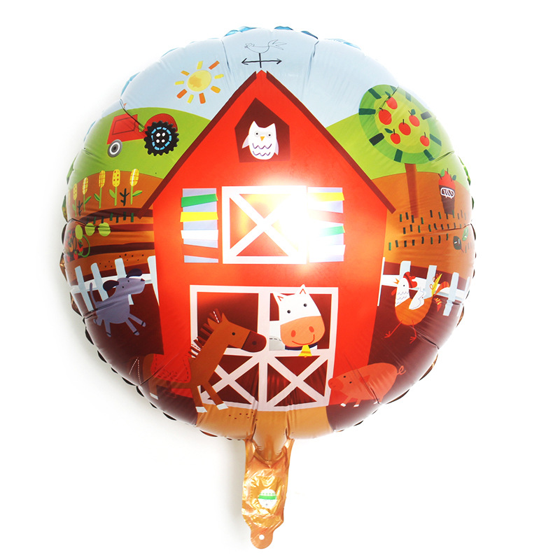 Party Occasion Aluminum Film Material Birthday Festival Birthday Cartoon Aluminum Film Party Balloons 1 Piece