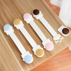 Child Safety Lock, Drawer Lock, Baby Anti-Clamp Hand Device, Multi-Functional Baby-Proof Refrigerator & Cabinet Door Latch