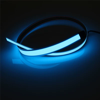 Cold light sheet | Strip 12V Battery Cold Light Sheet - blue-1cm50cm-with-battery-box