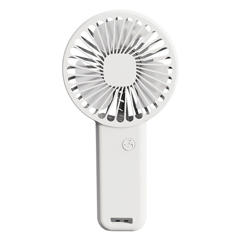 Ventilador de Mano 2025, Recargable por USB, Pequeño, Portátil, Mini, Silencioso, para Dormitorio, Escritorio, Regalo, con Logotipo