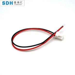 XHB2.54mm-2p terminal line with lock single and double head connector cable 1007#26 line length 100-300mm