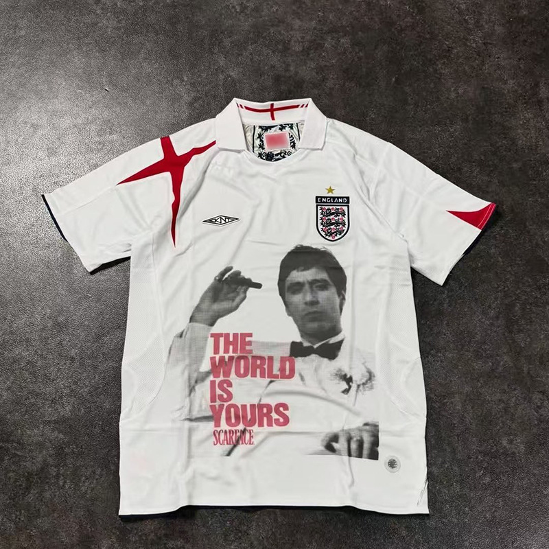 Scarface Al Pacino Character Print Football Sports Jersey Short-Sleeved T-Shirt Scarface Al Pacino Character Print Football Sports Jersey Short-Sleeved T-Shirt