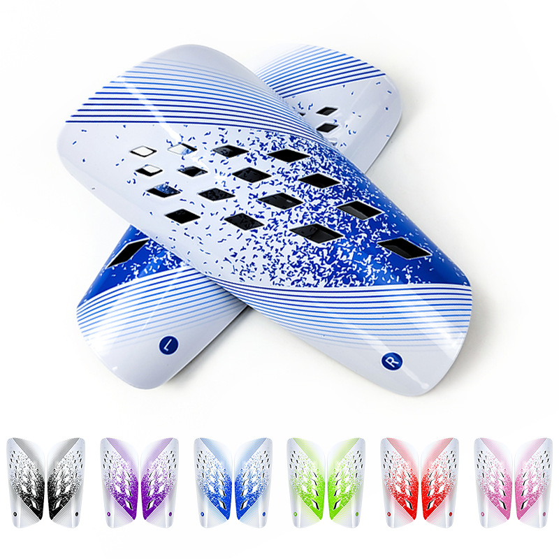 In-Stock Foreign Trade Adult and Children's Soccer Shin Guards, Competition and Training-Specific Anti-Collision Insert Knee Pads, Sports Protective Gear