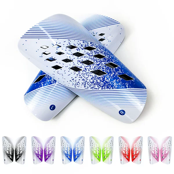In-Stock Foreign Trade Adult and Children's Soccer Shin Guards, Competition and Training-Specific Anti-Collision Insert Knee Pads, Sports Protective Gear