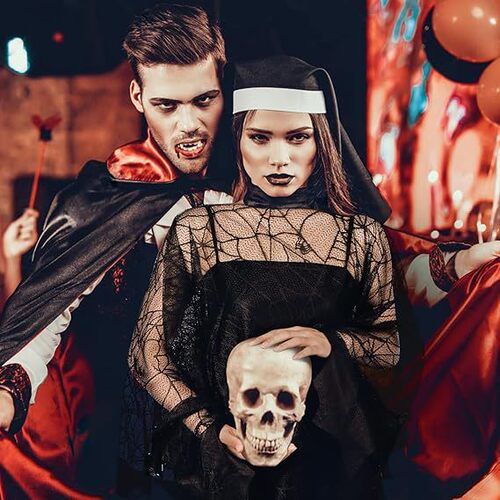 Halloween Spider Web Bat cloak Western and Eastern black festival adult and children shawl cape interlock clothing polyester