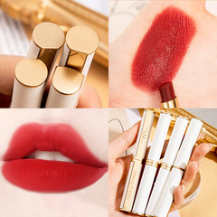 Perfect skin-tone lip color, long-lasting and not easy to transfer, suitable for girls, whitening effect, slim tube, affordable, student-friendly lip color.