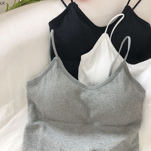 Bottoming shirt, women's camisole, beautiful back sports vest, no rims, tube top underwear, small breast push-up camisole, women's inner wear