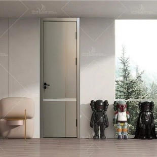 Paint-Free Door Bedroom Door Carbon Crystal Door Ecological Door Solid Wood Composite Door Paint Door