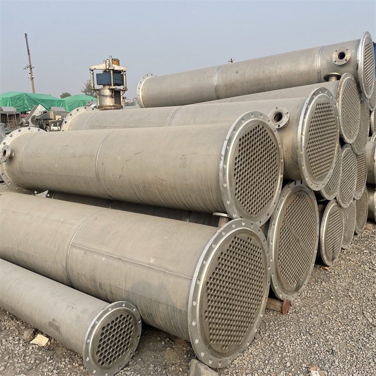 不锈钢二手冷凝器 碳钢列管式冷凝器 各种型号不锈钢冷凝器设备