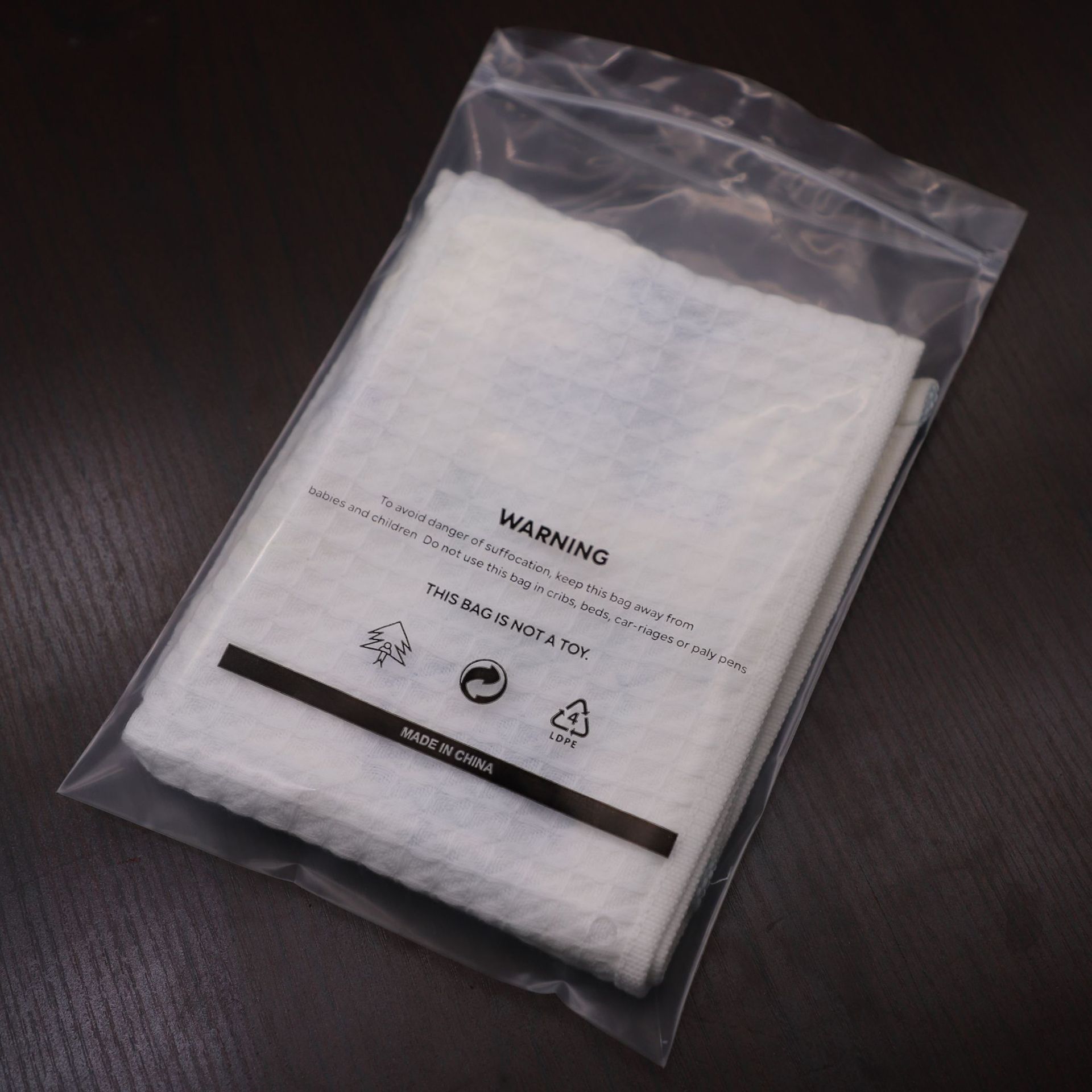 现货200个起订加厚20丝宠物用品五金制品跨境外贸龙骨印刷自封袋