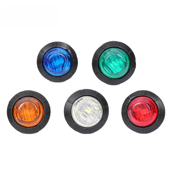 Jiashiming car 24vled signal light minivan side light indicator truck side light colorful side light trailer light