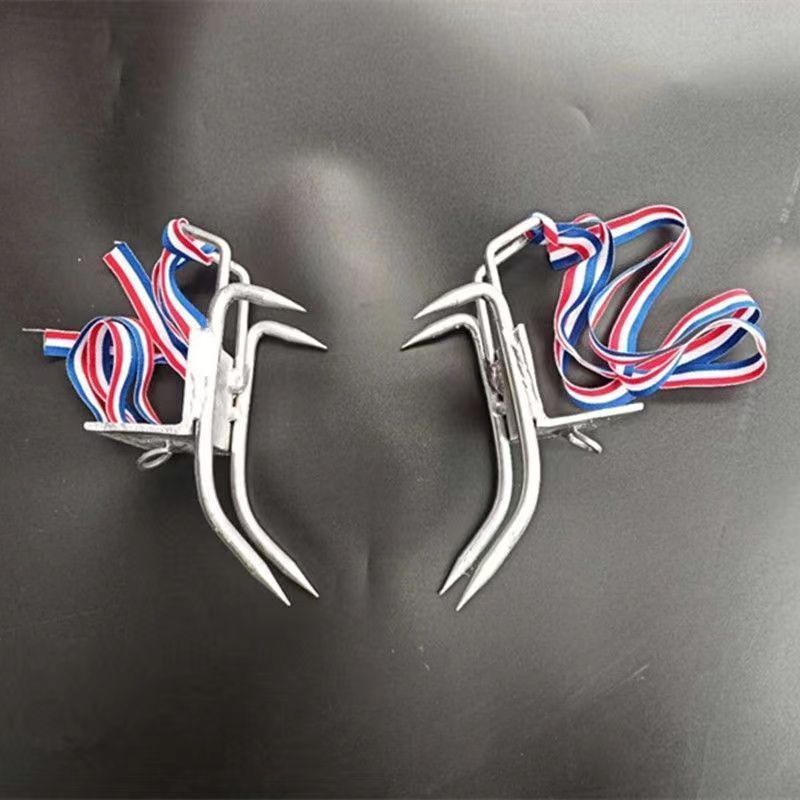 爬树神器上树万能工具猫爪脚扎子新款脚扣捉马蜂五爪安全带