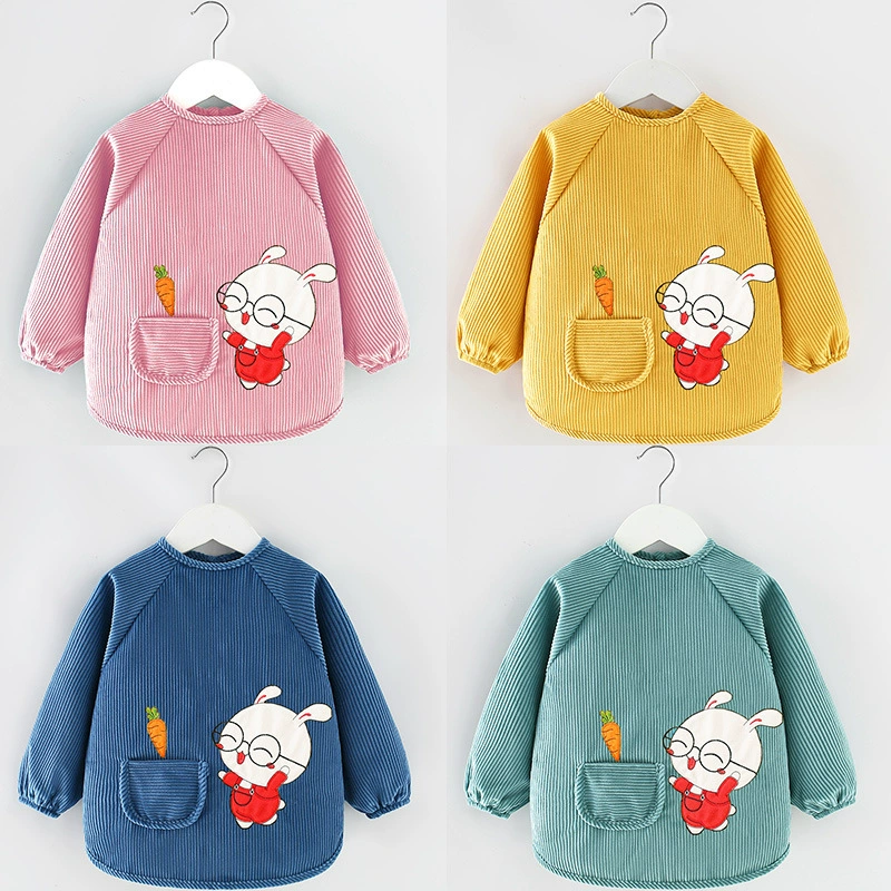 Детские комбинезоны, непромокаемые, Детские осенне-зимние утолщенные комбинезоны для девочек, мужские Нагрудники, столовая одежда на улице, детская одежда