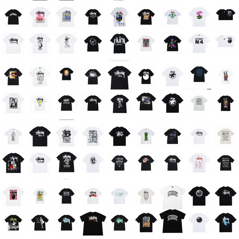 High-Quality Export Product 2026 New Stussy Short-Sleeve T-Shirt 270g Heavyweight High-Quality Unisex Style