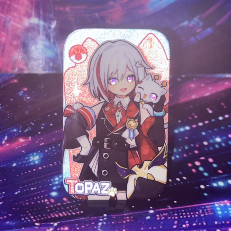 【崩坏:星穹铁道】潮玩小不点猫猫系列徽章 卡芙卡刃景元吧唧希儿|undefined