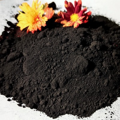 氧化铁黑厂家建筑填料磁性铁黑粉实验用水过滤四氧化三铁磁性铁黑|ms