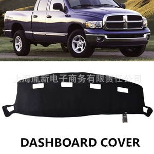 Xukey Dodge Ram üçün qara panel örtüyü, günəşlik matı